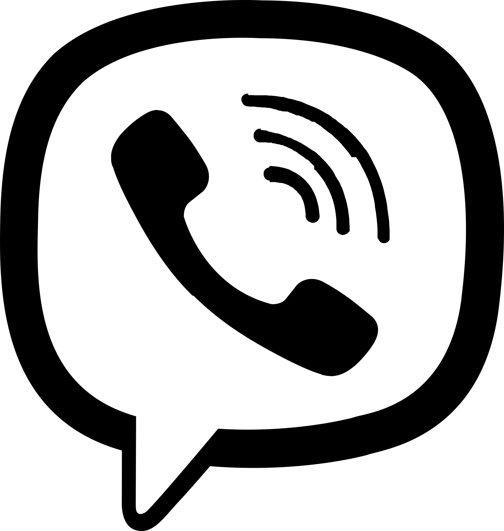Brand Viber Stencil Svg Vector Free Vectors